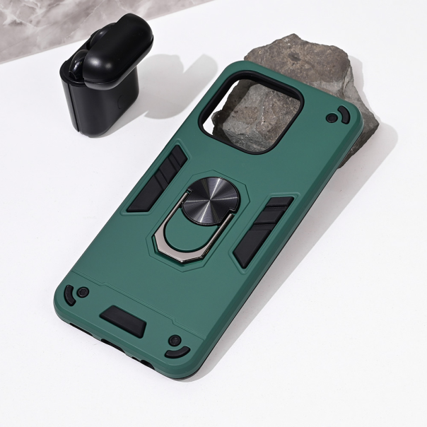 Maska za Honor x6b Hard Ring tamno zelena - 218131