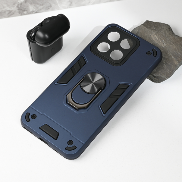 Maska za Honor x8a Hard Ring tamno plava - 214718