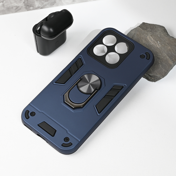 Maska za Honor x8b Hard Ring tamno plava - 214722