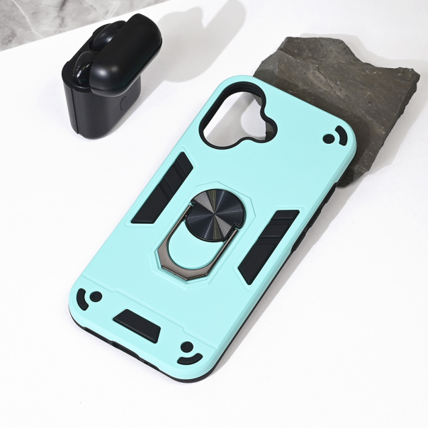 Torbica Hard Ring za iPhone 16 6.1 mint - 216569