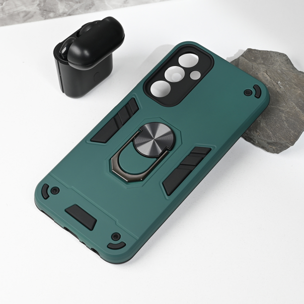 Maska za Samsung Galaxy A25 Hard Ring tamno zelena - 214735-1