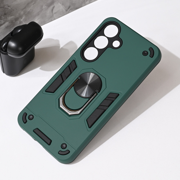 Torbica Hard Ring za Samsung S931B Galaxy S25 tamno zelena - 220153