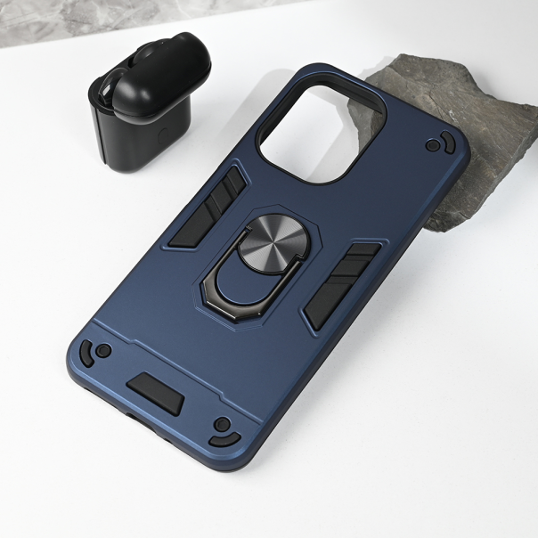 Maska za Xiaomi Redmi 13C Hard Ring tamno plava - 214754