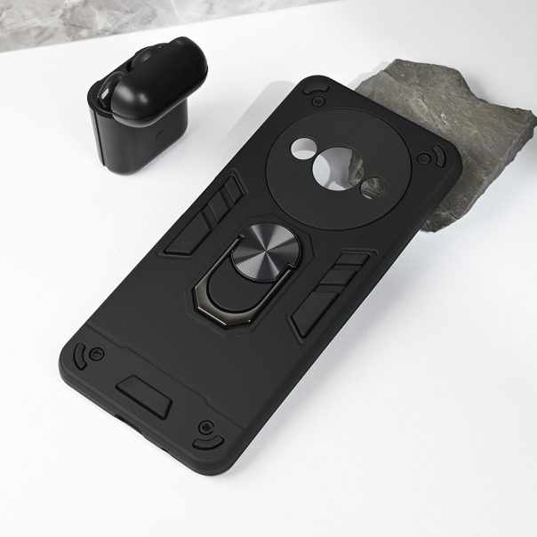 Maska za Xiaomi Redmi A3 Hard Ring crna - 214756