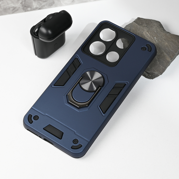 Maska za Xiaomi Redmi Note 13 4G (EU) Hard Ring tamno plava - 214761