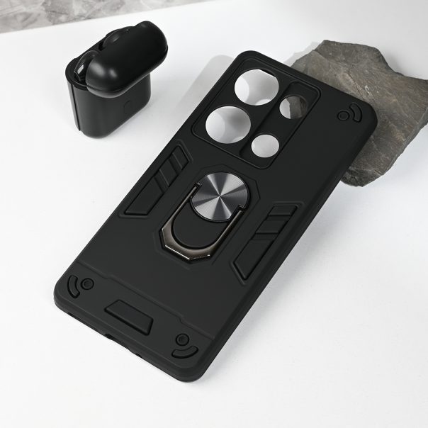 Maska za Xiaomi Redmi Note 13 Pro 4G (EU) Hard Ring crna - 214764