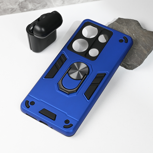 Maska za Xiaomi Redmi Note 13 Pro 4G (EU) Hard Ring plava - 214765