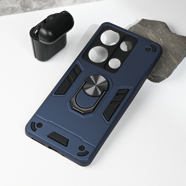 Maska za Xiaomi Redmi Note 13 Pro 4G (EU) Hard Ring tamno plava - 214766