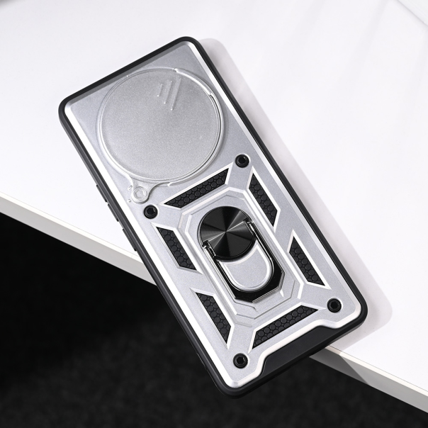 Torbica Hard Shield za Honor Magic 7 Lite srebrna - 221286