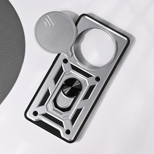 Maska za Honor Magic 7 Lite Hard Shield srebrna - 221286