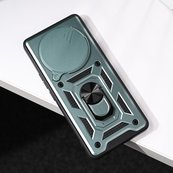 Maska za Honor Magic 7 Lite Hard Shield tamno zelena - 221287