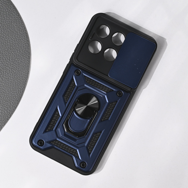 Maska za Honor X8c Hard Shield plava - 221289