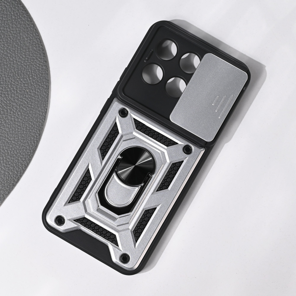 Maska za Honor X8c Hard Shield srebrna - 221290