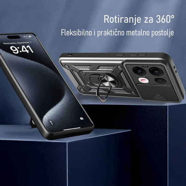 Maska za Honor X8c Hard Shield tamno zelena - 221291