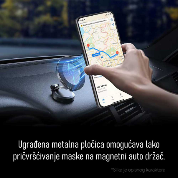 Torbica Hard Shield za Xiaomi Redmi Note 14 4G (SRB) crna - 221292