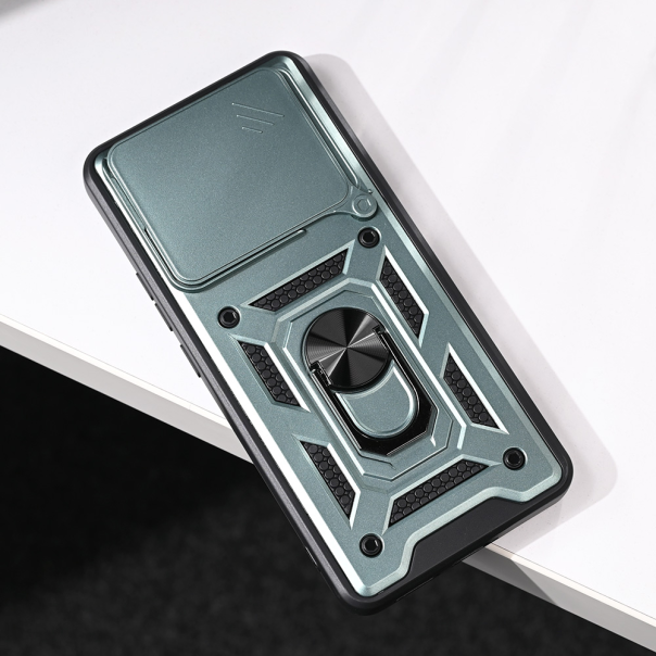 Maska za Xiaomi Redmi Note 14 4G (SRB) Hard Shield tamno zelena - 221293