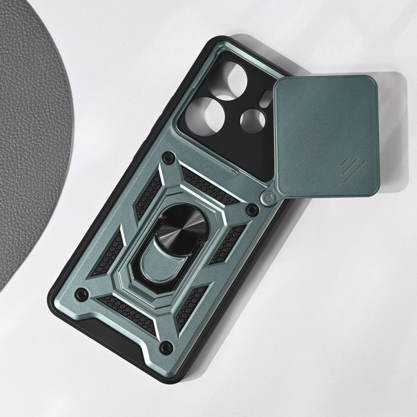 Maska za Xiaomi Redmi Note 14 4G (SRB) Hard Shield tamno zelena - 221293