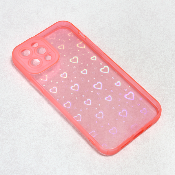 Torbica Heart Color IMD za iPhone 12 Pro 6.1 roze - 200894