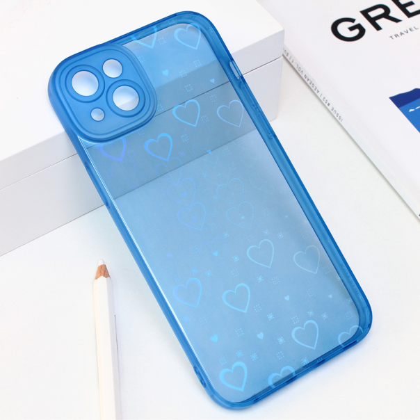 Torbica Heart Color IMD za iPhone 14 Plus 6.7 plava - 206459