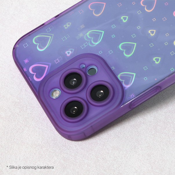 Torbica Heart Color IMD za iPhone 14 Plus 6.7 plava - 206459