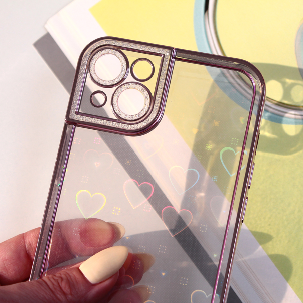 Torbica Heart IMD za iPhone 14 Plus 6.7 roze - 204411