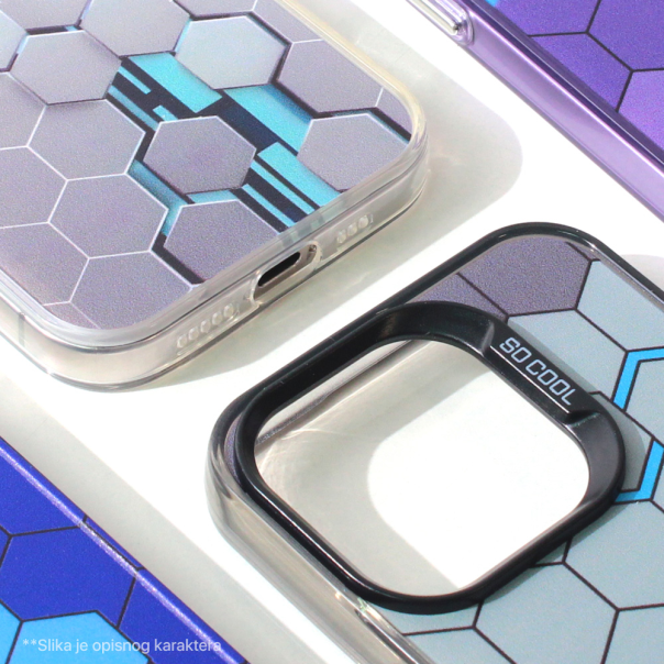 Torbica Honeycomb Color za iPhone 15 Pro 6.1 type 6 - 211329