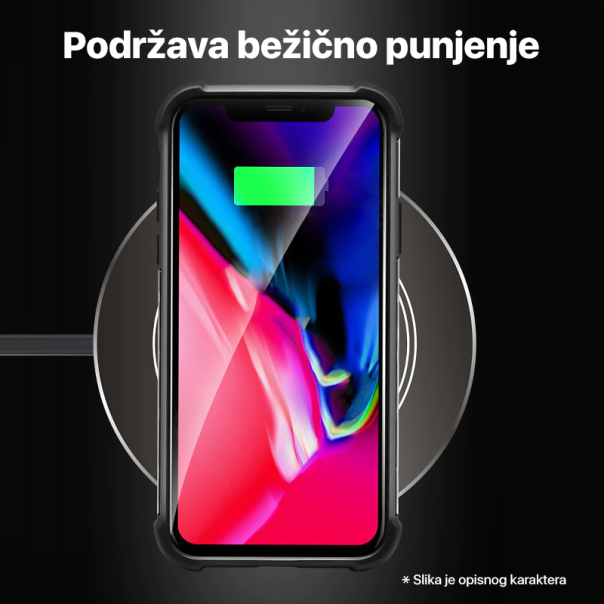 Torbica Honeycomb za iPhone 14 Pro 6.1 crna - 204163