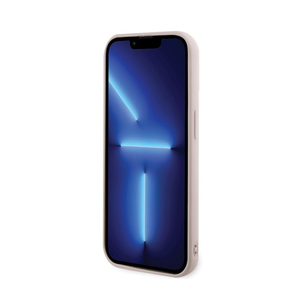 Torbica Karl Lagerfeld 3D Rubber Glitter Logo za iPhone 15 Pro 6.1 roze (KLHCP15L3DMBKCP) - 211138