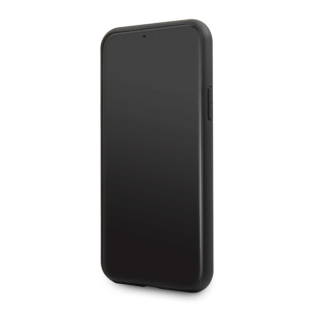 Maska za iPhone 11 Pro Max 6.5 Karl Lagerfeld Double Layers Glitter crna ( KLHCN65DLHBK) - 205336