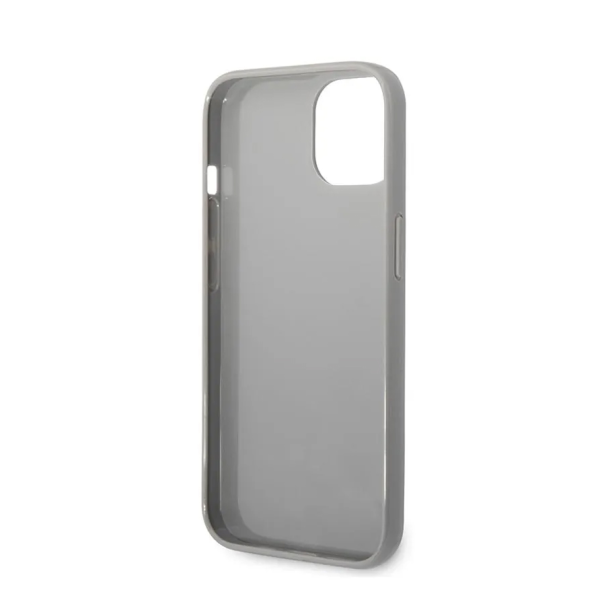 Maska za iPhone 14 6.1 Karl Lagerfeld Hc Monogram Iridescent srebrna (KLHCP14SLGMMSV3) - 205304