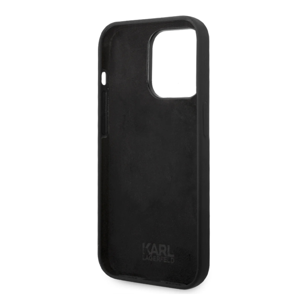 Torbica Karl Lagerfeld Hc Silicone NFT Ikonik za iPhone 15 Pro Max 6.7 crna (KLHCP15XSNIKBCK) - 211142