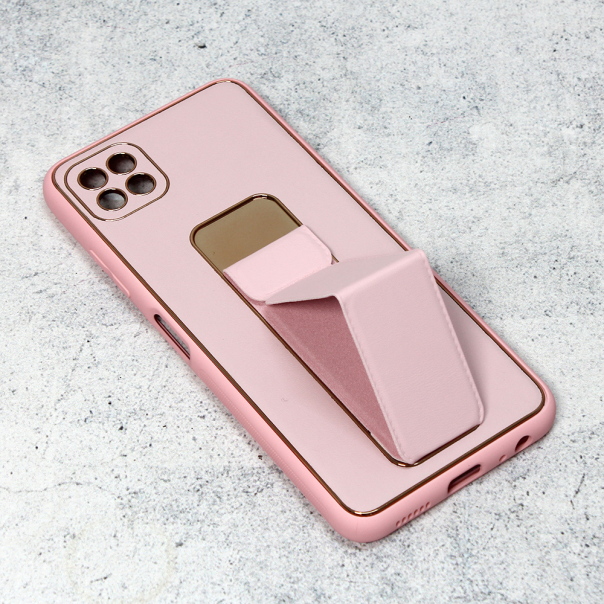 Torbica Leather Armor za Samsung A226B Galaxy A22 5G roze - 202169