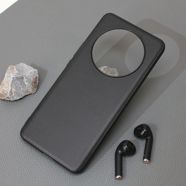 Maska za Honor Magic 6 Lite Leather crna - 212471-1