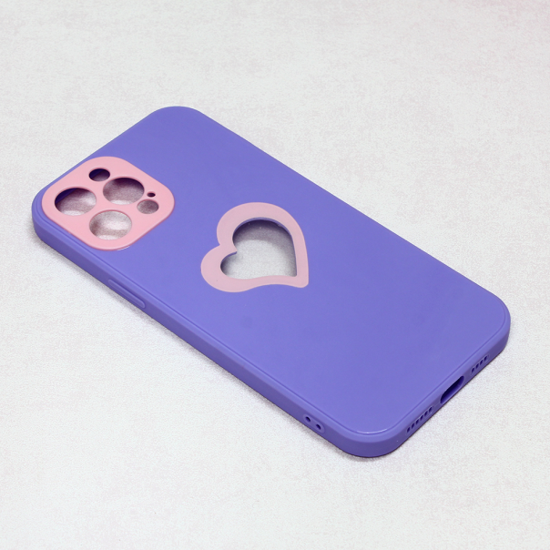 Maska za iPhone 12 Pro Max 6.7 LOVE IT ljubičasta - 98733-1