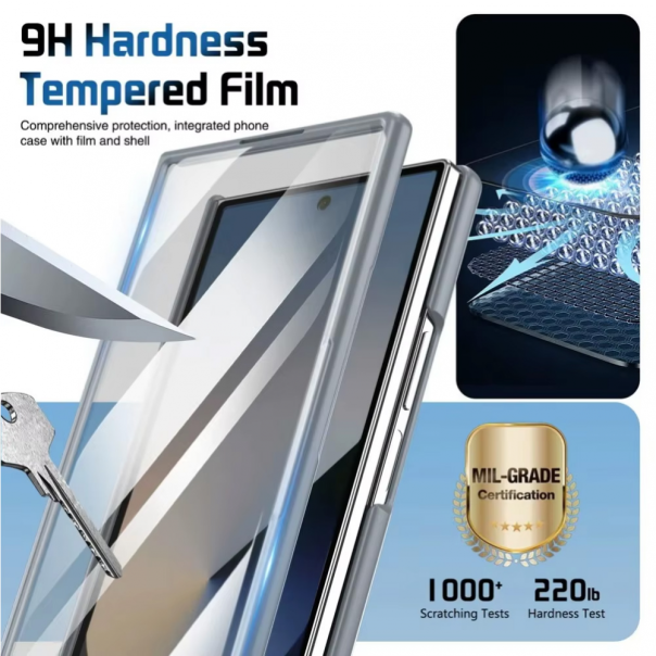 Maska za Samsung F966B Galaxy Z Fold 7 Lux Cover siva - 222699