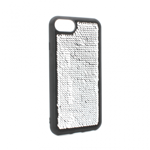 Maska za iPhone 6/6S Magic Sequin srebrna - 75206-1