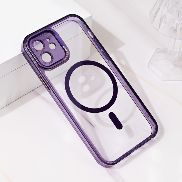 Torbica Magsafe Camera Color za iPhone 12 6.1 ljubicasta - 216383