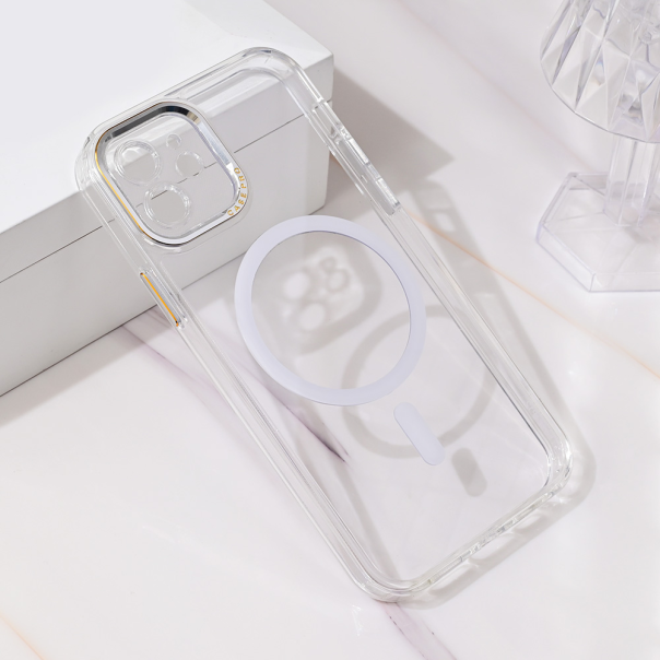 Torbica Magsafe Camera Color za iPhone 12 6.1 transparent - 216384
