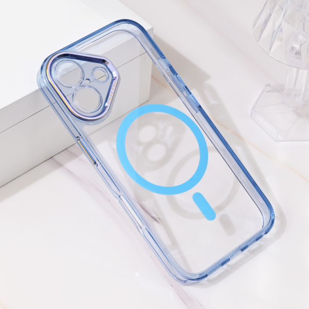 Maska za iPhone 16 6.1 Magsafe Camera Color plava - 216414