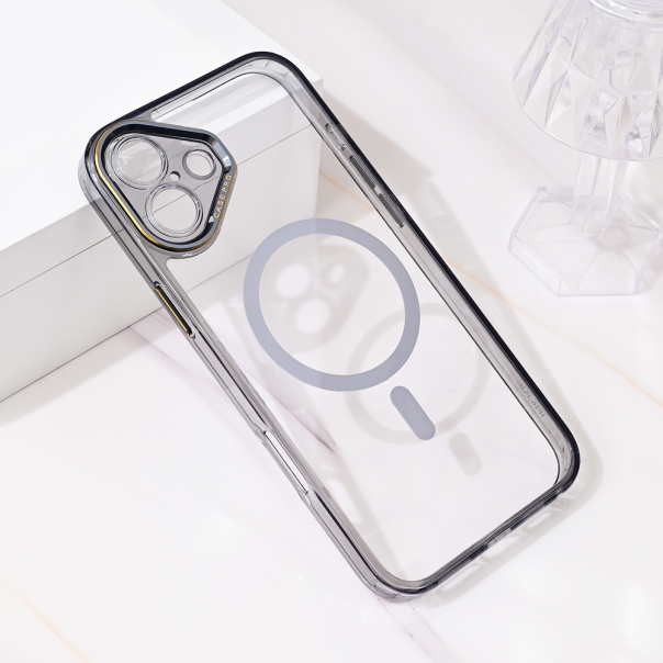 Maska za iPhone 16 Plus 6.7 Magsafe Camera Color crna - 216416