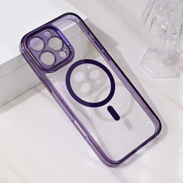 Maska za iPhone 16 Pro Max 6.9 Magsafe Camera Color ljubičasta - 216422