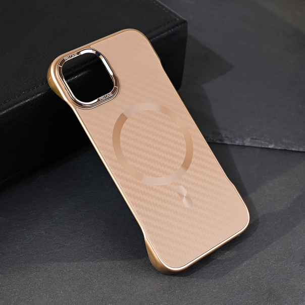 Torbica Magsafe Carbon za iPhone 13 6.1 braon - 218993