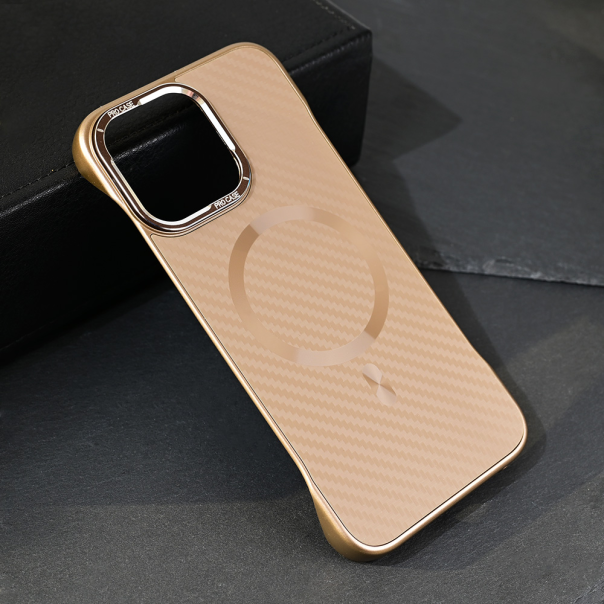 Torbica Magsafe Carbon za iPhone 15 Pro Max 6.7 braon - 219008