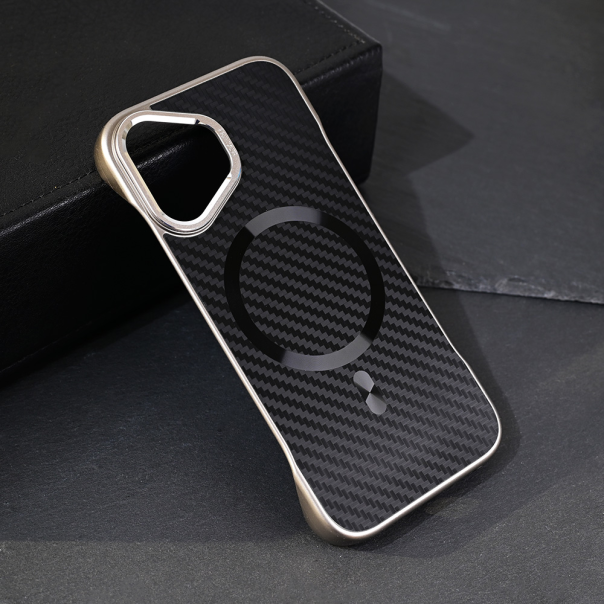 Torbica Magsafe Carbon za iPhone 16 6.1 crna - 219010