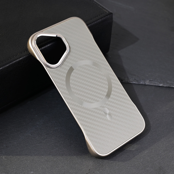 Torbica Magsafe Carbon za iPhone 16 6.1 siva - 219011