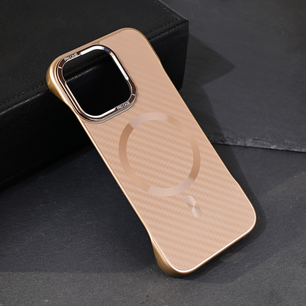 Torbica Magsafe Carbon za iPhone 16 Pro 6.3 braon - 219018