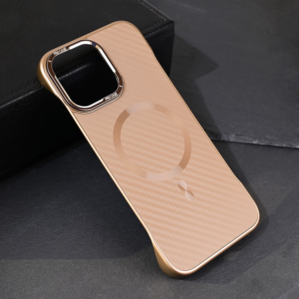 Torbica Magsafe Carbon za iPhone 16 Pro Max 6.9 braon - 219028