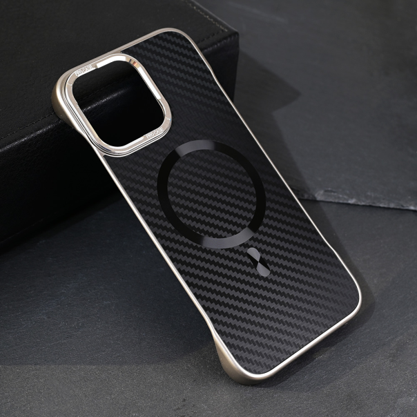 Torbica Magsafe Carbon za iPhone 16 Pro Max 6.9 crna - 219025