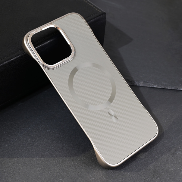 Torbica Magsafe Carbon za iPhone 16 Pro Max 6.9 siva - 219026