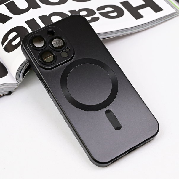 Torbica Magsafe Chrome za iPhone 13 Pro 6.1 crna - 218650
